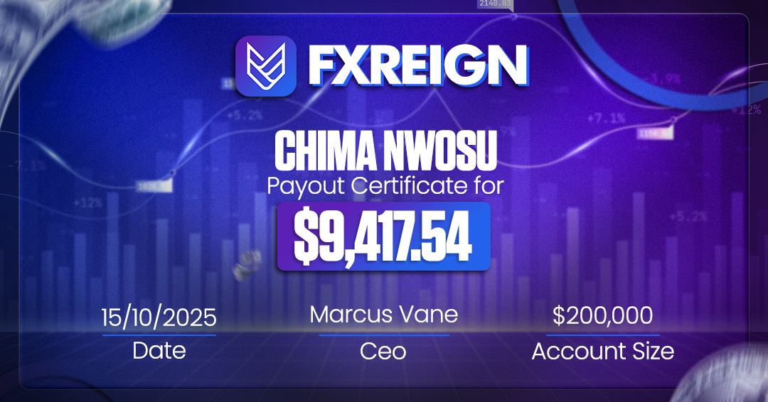 Chima Nwosu payout certificate